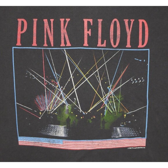 Pink Floyd 1987 Momentary Lapse Of Reason Tour Vintage Original Concert T-Shirt - Picture 1 of 8